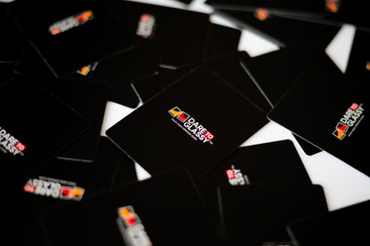 Dare To Glassy Cards back of cards